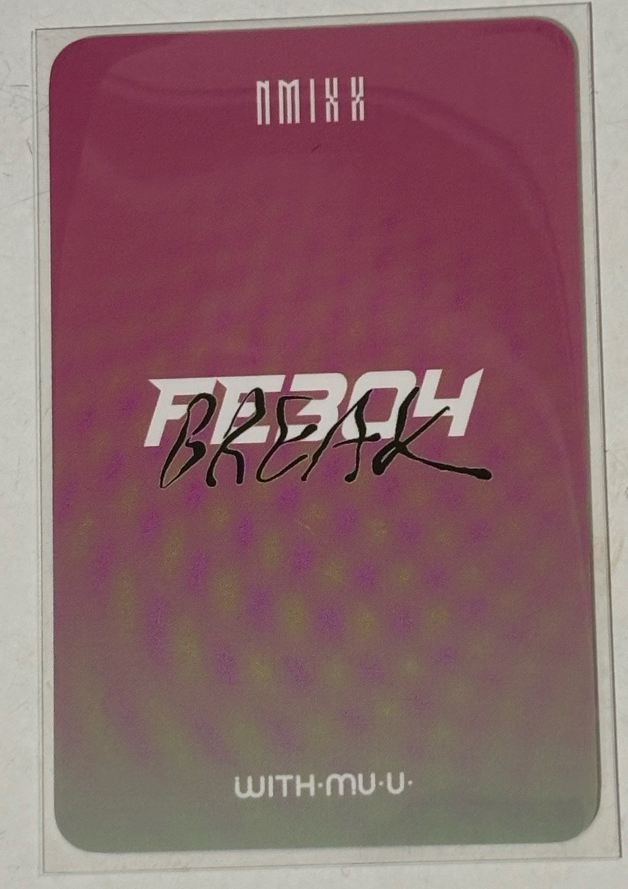 BREAK WM2.0 幸運卡 S