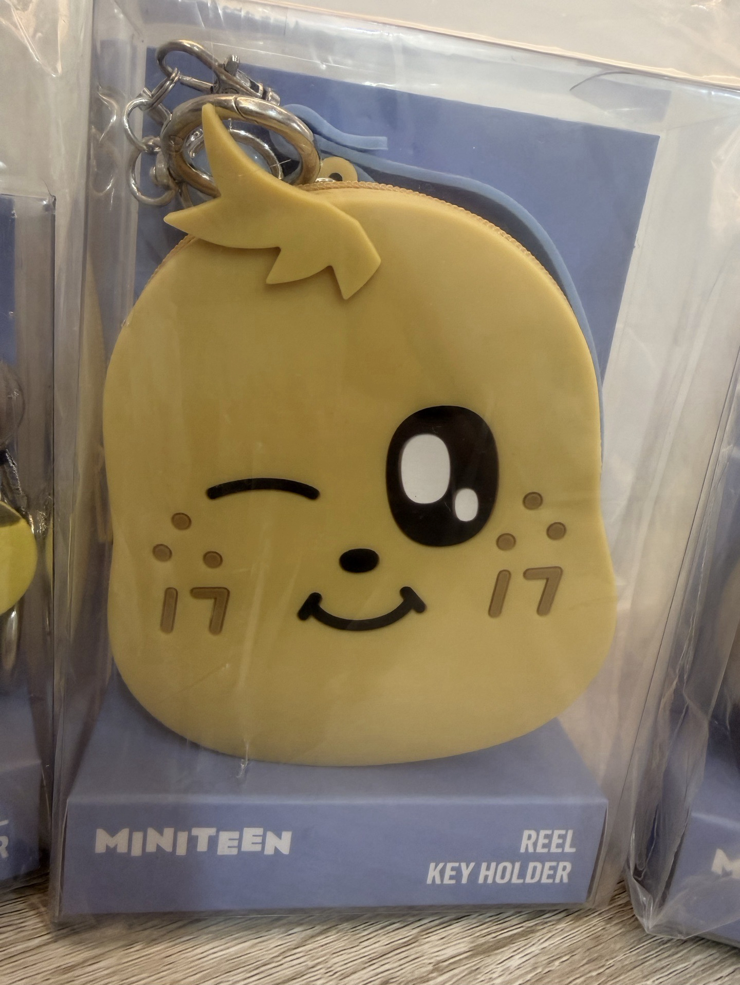 MINITEEN伸縮鑰匙扣零錢包🐯🍚🥔🦦