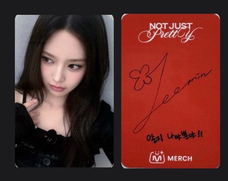 Jeemin簽專單卡