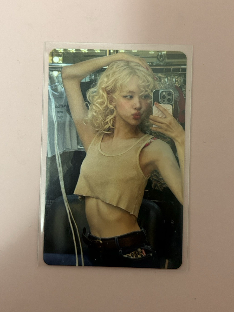 rosie hmv 特典卡 日文卡背❤️‍🔥（需多帶100）