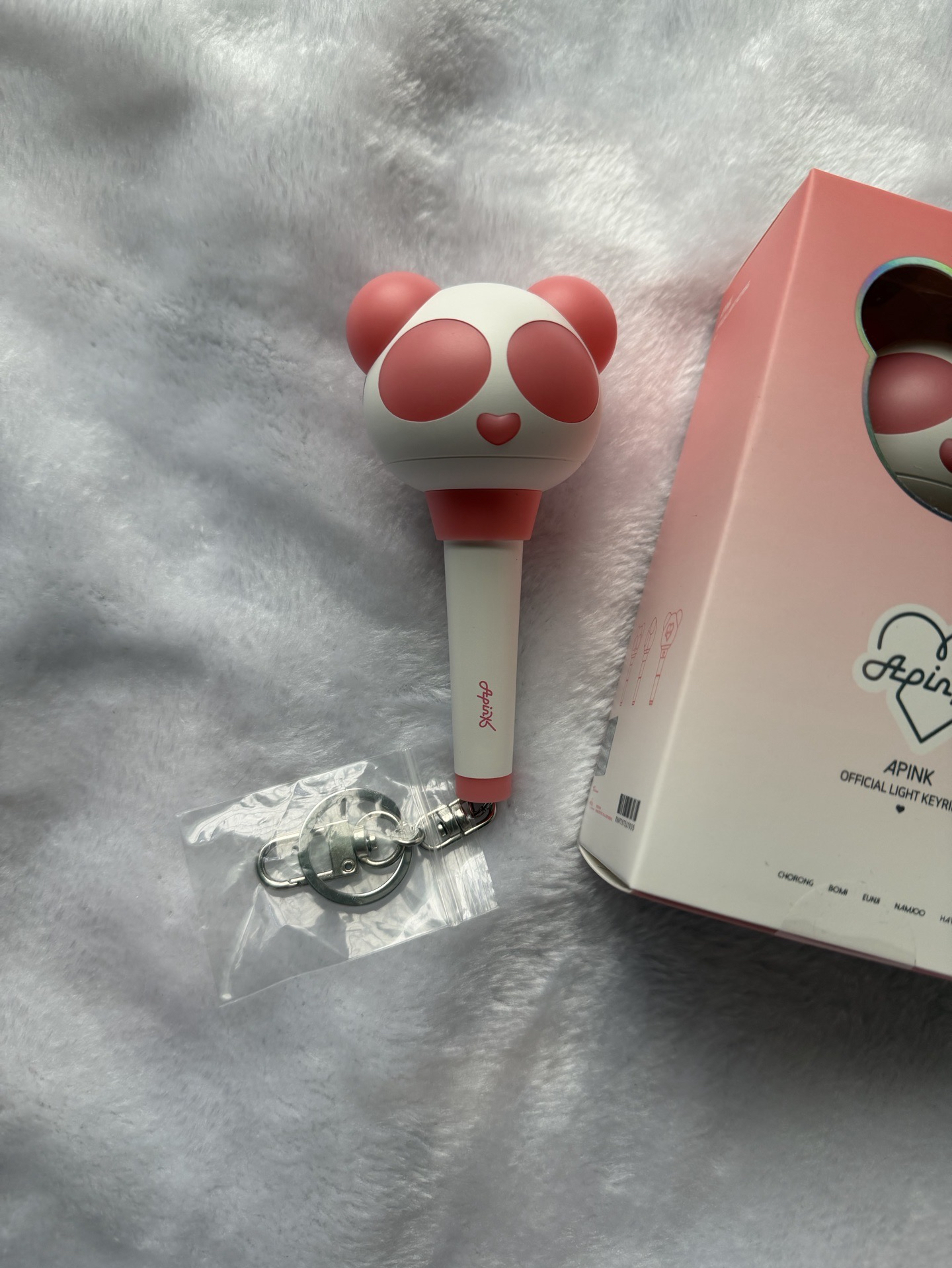 APINK 二代 迷你小手燈鑰匙圈