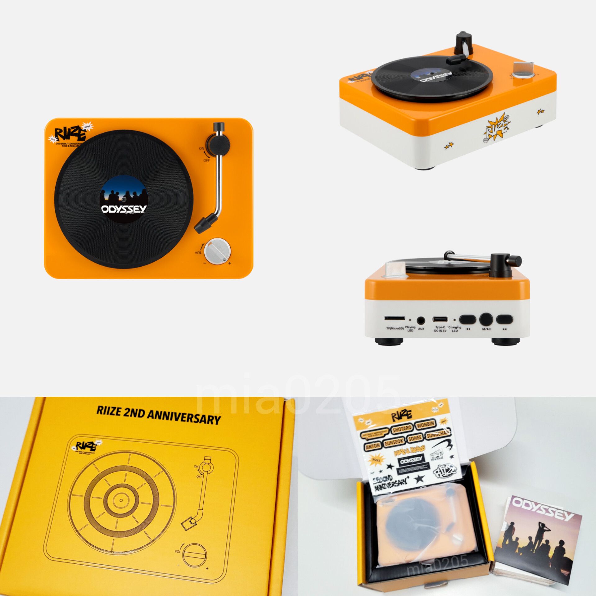 RIIZE 2週年 單藍芽喇叭(無卡)