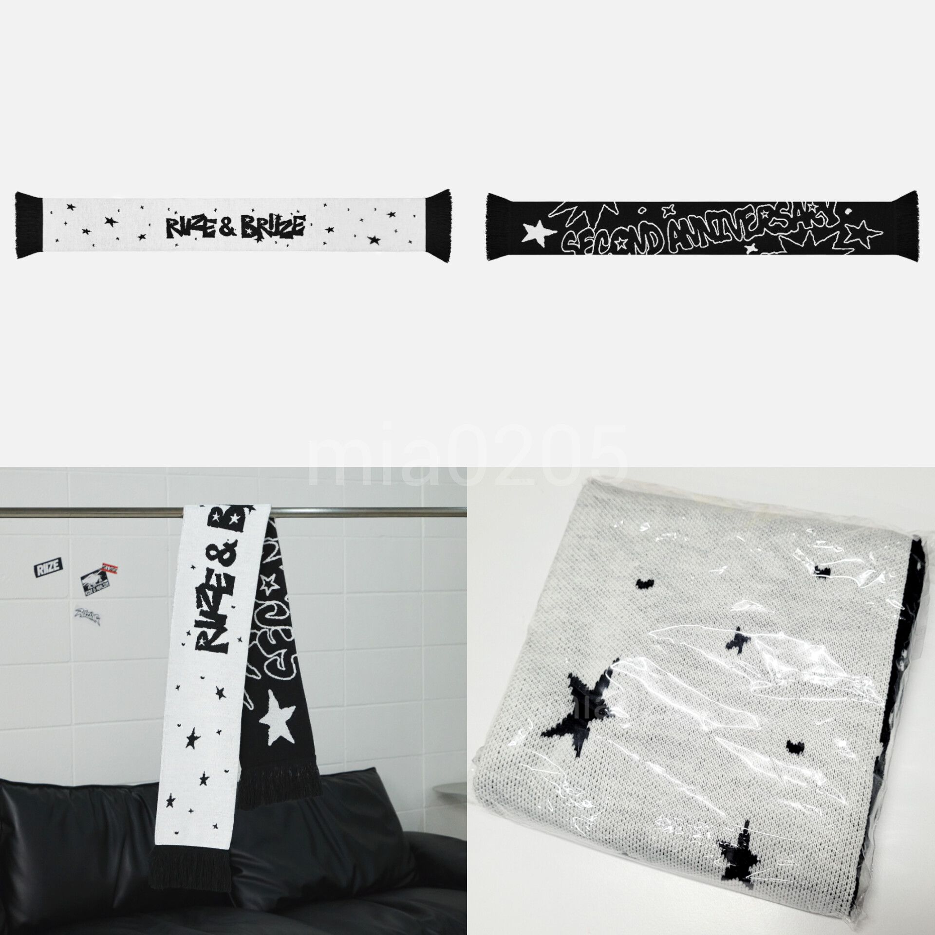 RIIZE 2週年 單圍巾(無卡)