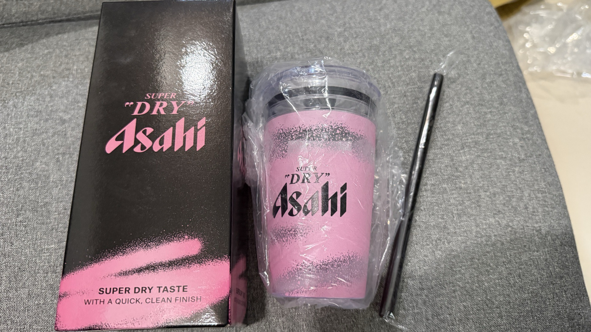 BLACKPINK asahi super dry 聯名冷飲杯