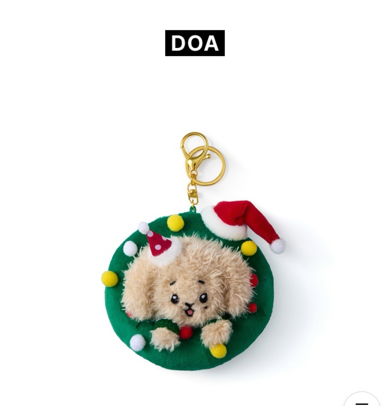 Miniteen Holiday 聖誕花圈吊飾 Doa