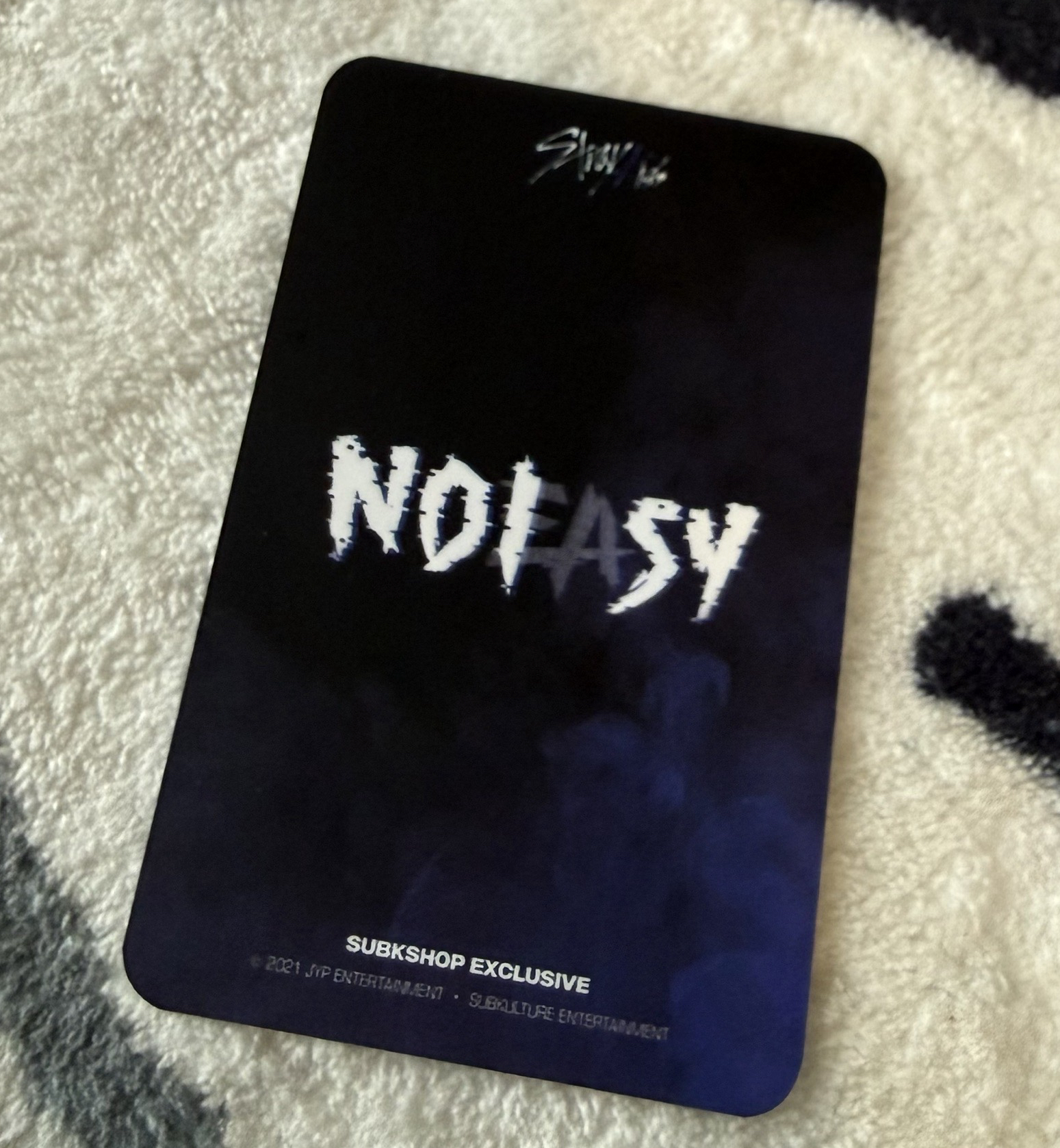 🐺燦 Noeasy subk特典 （紅強迫）