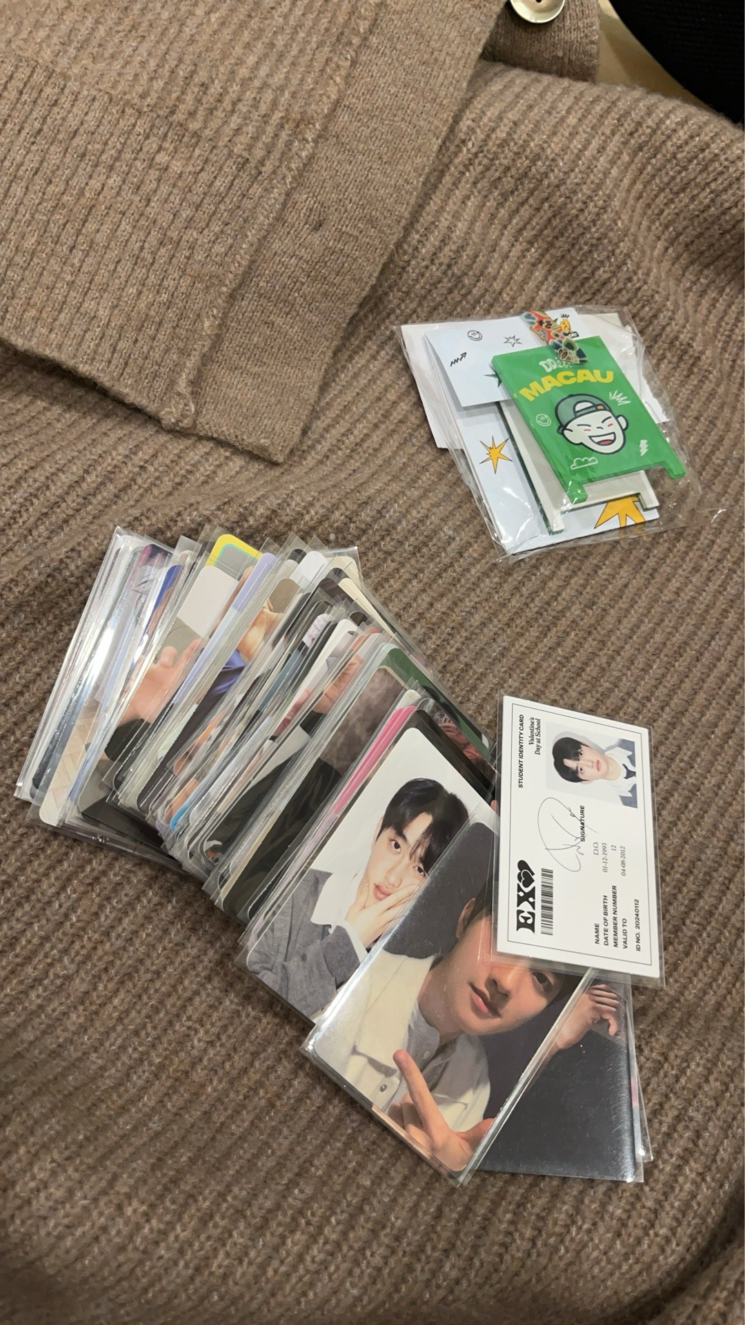 EXO 小卡盲盒不只圖鑑