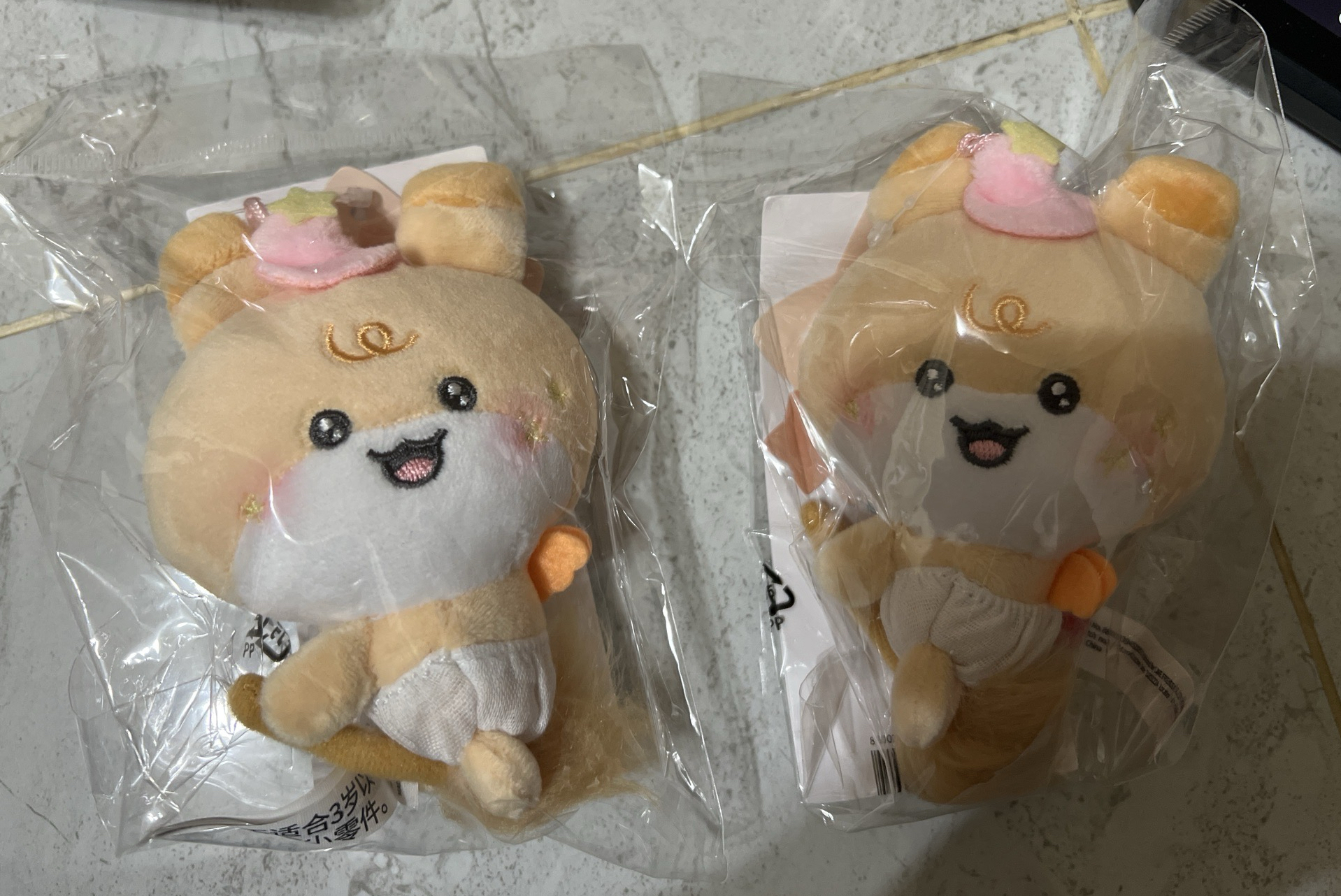 （全新未拆）MIGHTEEZ SS娃 BABY PLUSH 홍요