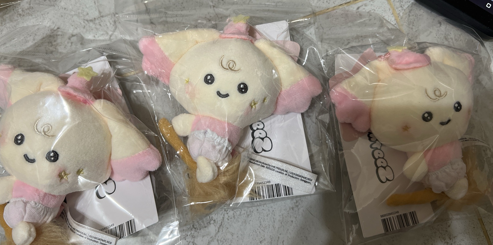 （全新未拆）MIGHTEEZ SS娃 BABY PLUSH 땅요