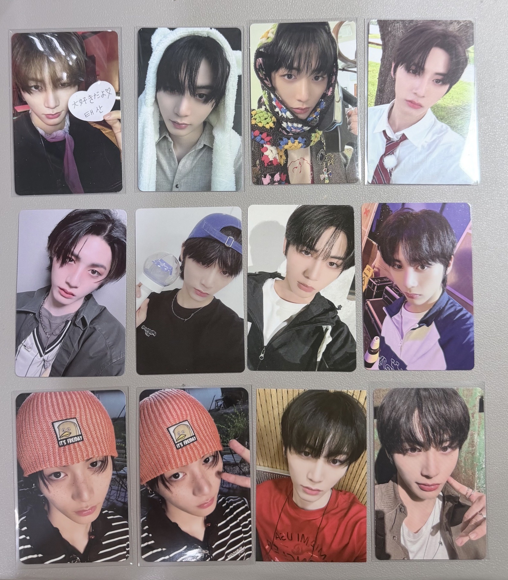 漢泰山小小盤 頭巾4 校服4 kkt 年曆