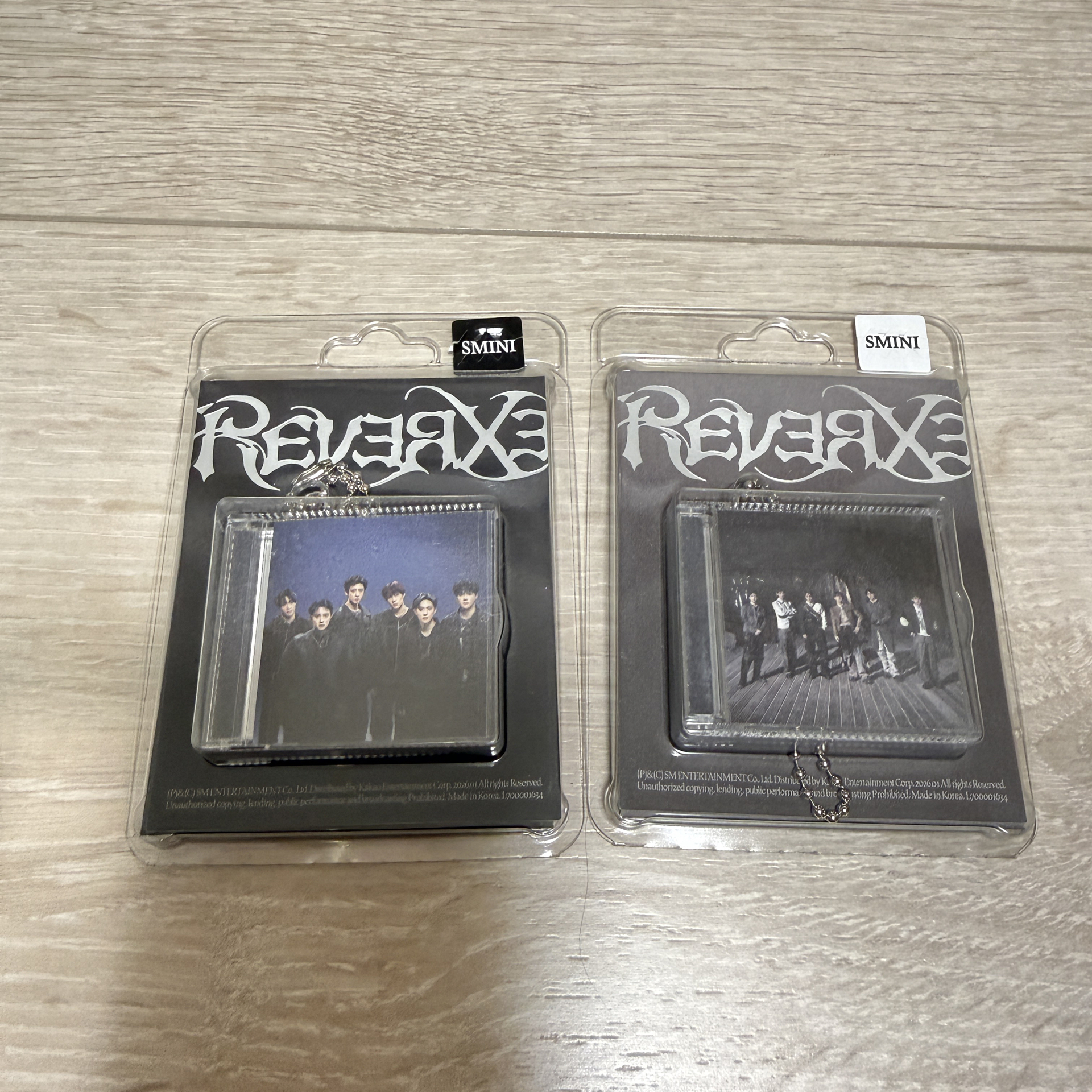 EXO Reverxe smini 兩版空專合售