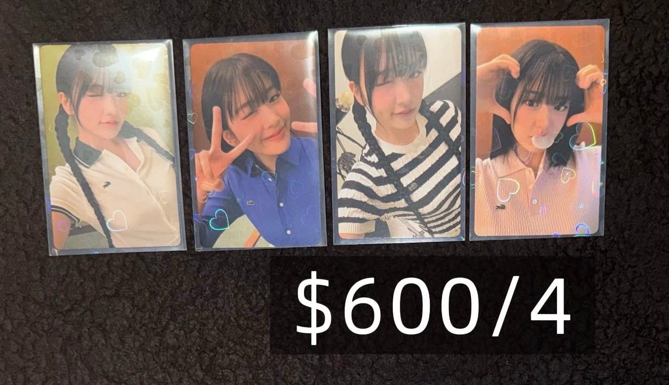 IVE安俞真小卡（LACOSTE代言）