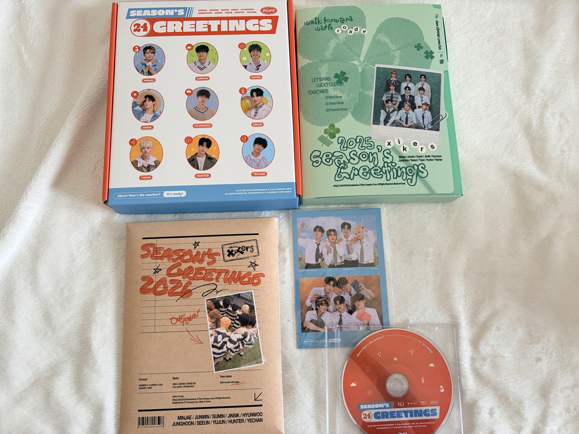 xikers 24-26年曆【非全配置都有】