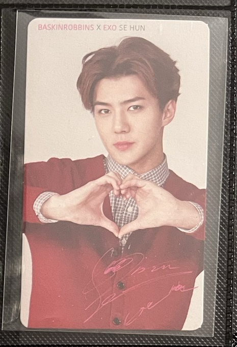 冰淇淋小卡 世勳Sehun 