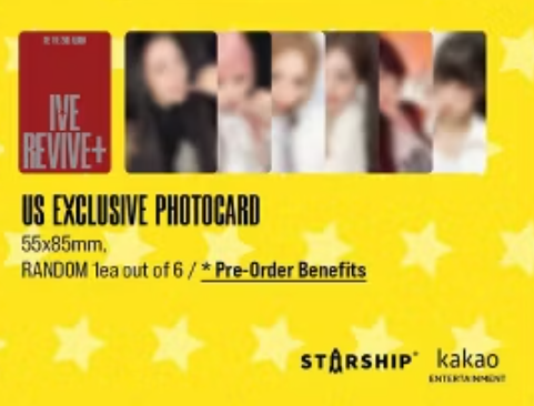 IVE美國限定/target通路 隨機特典