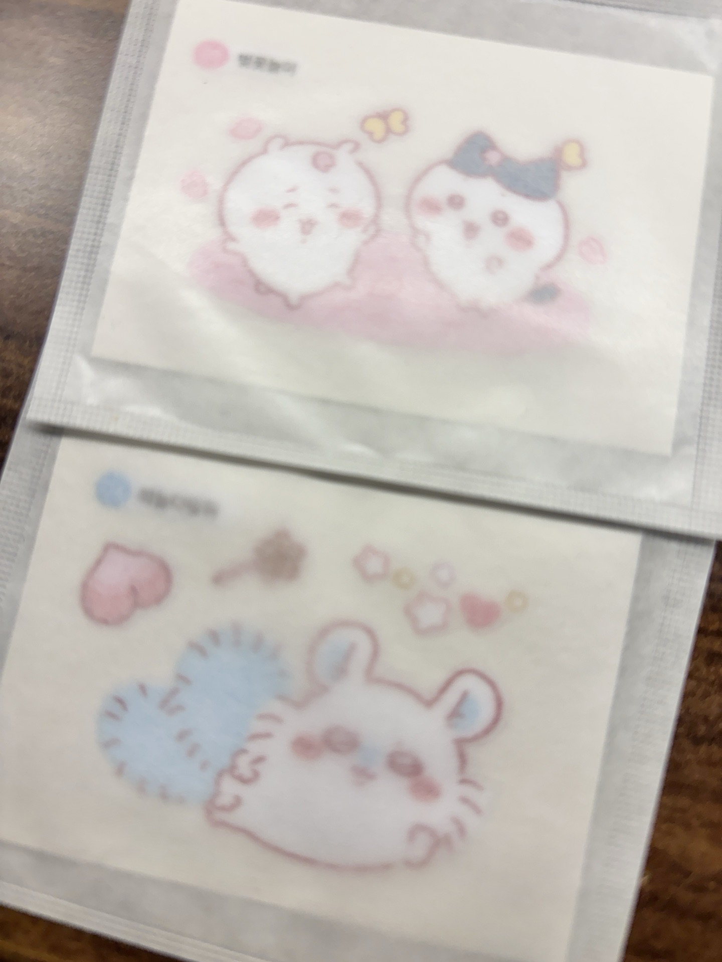 韓國 OY 吉伊卡哇 貼紙