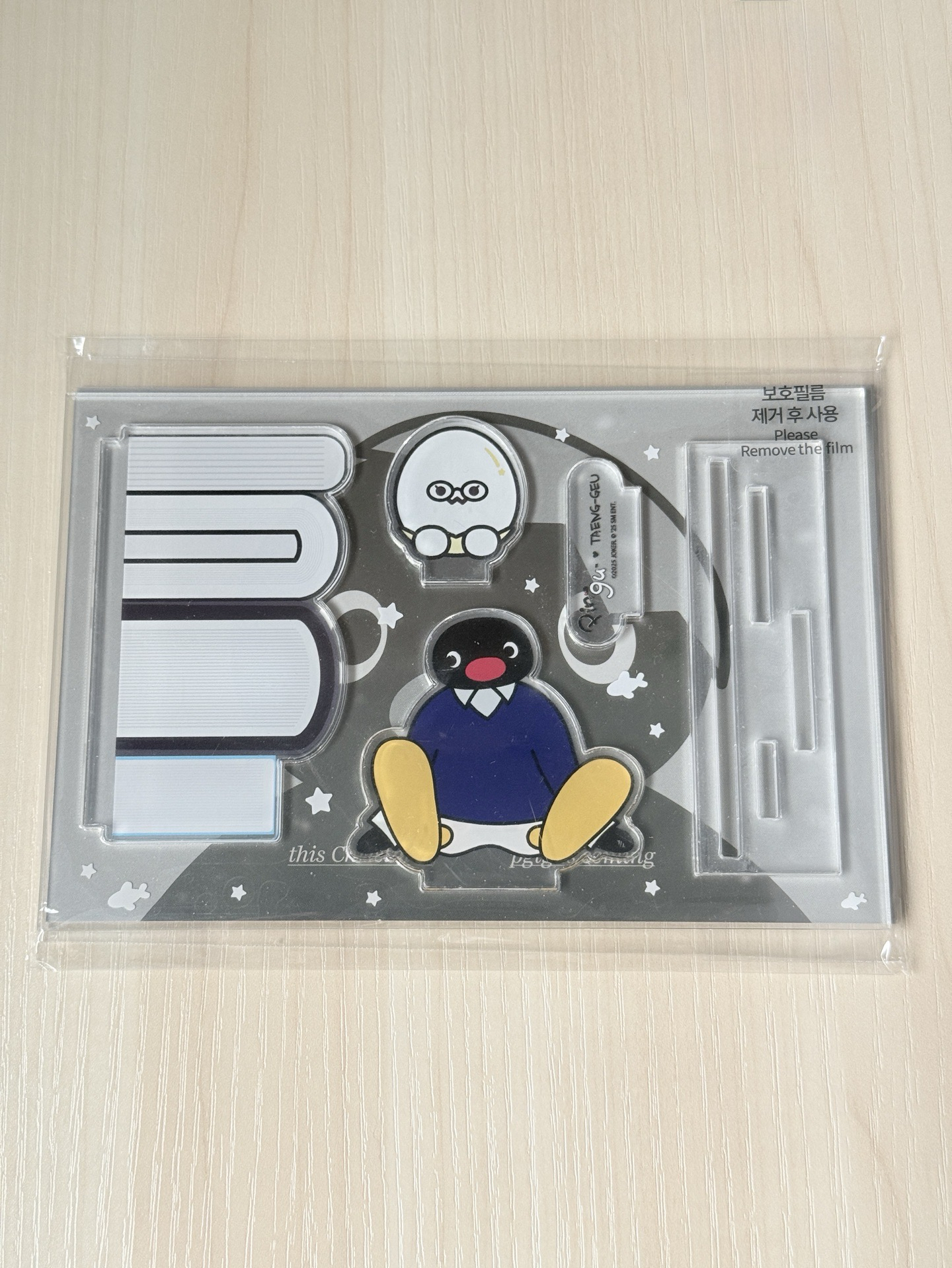 Pingu x 太蛋聯名壓克力立牌組
