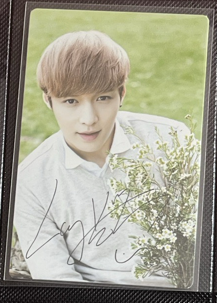 自然樂園小卡 張藝興Lay