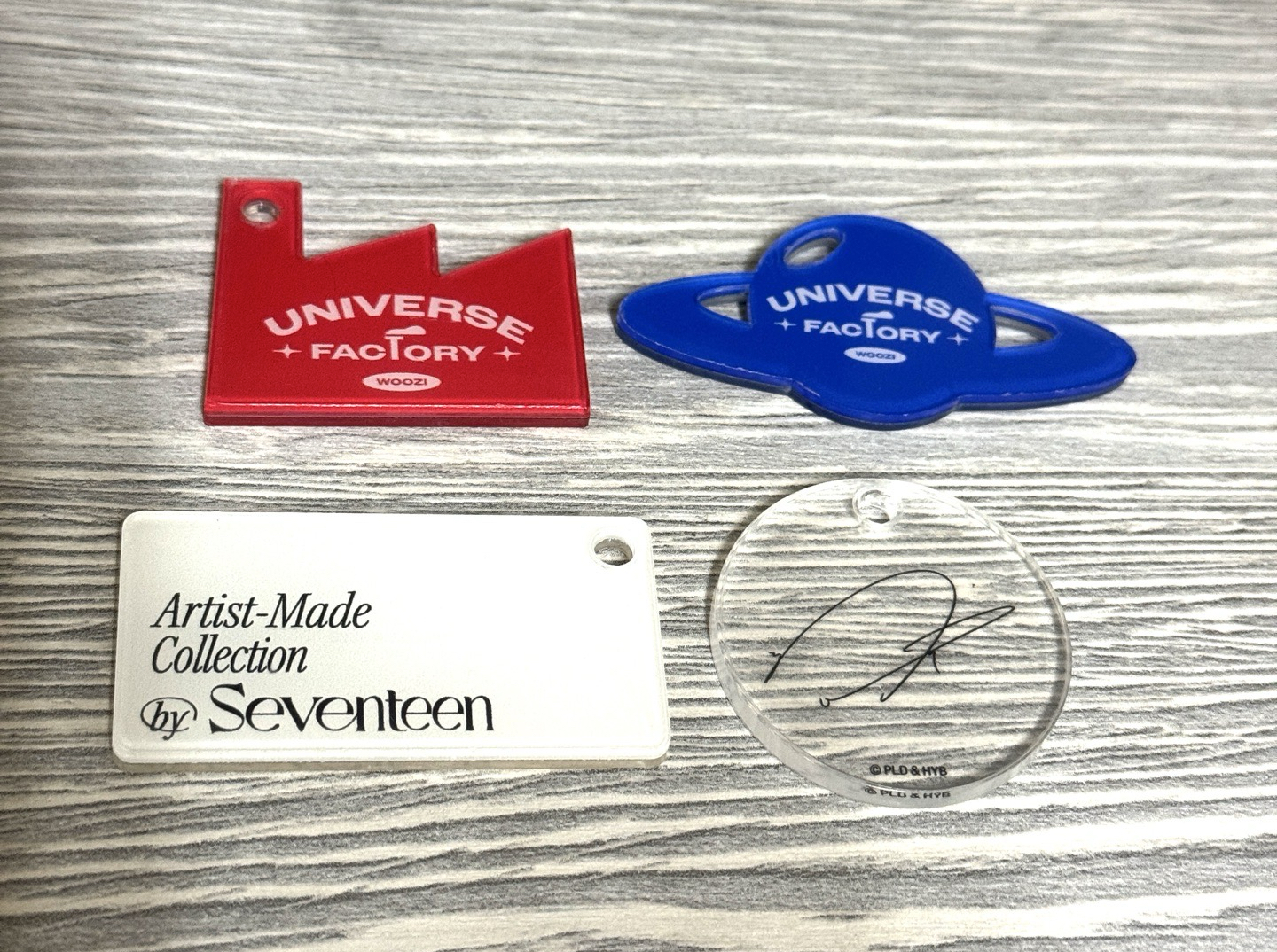artist made快閃店 Woozi吊飾組