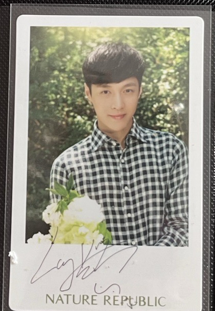 自然樂園小卡 張藝興Lay