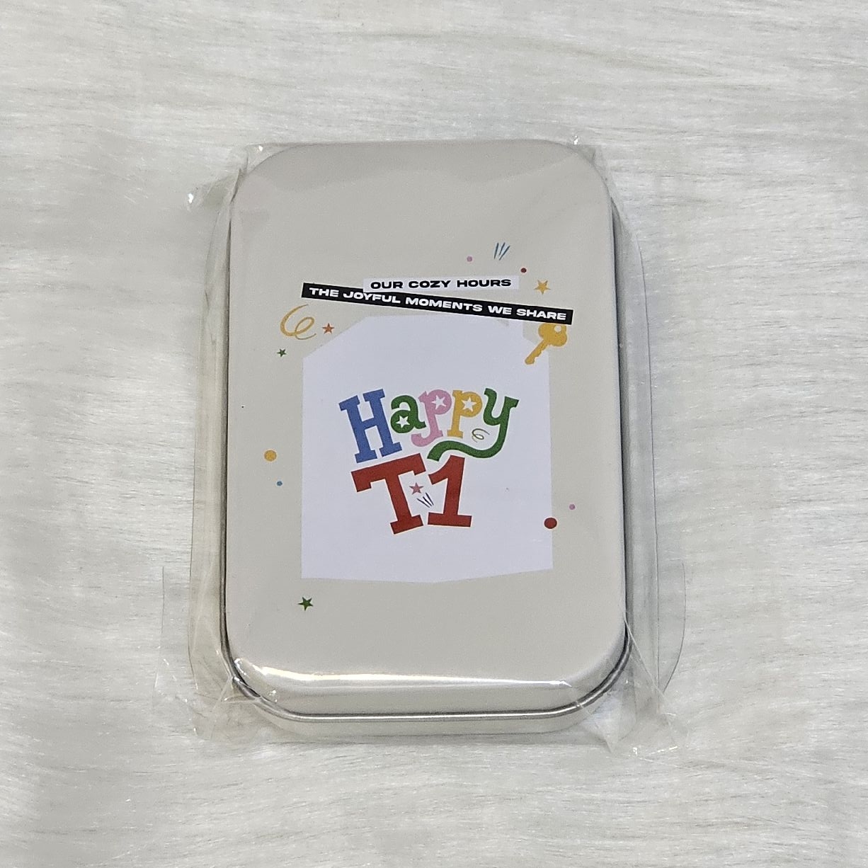 現貨 T1會員禮鐵盒小卡