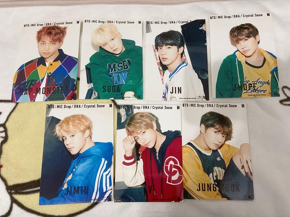 日專 環球特典 生寫真