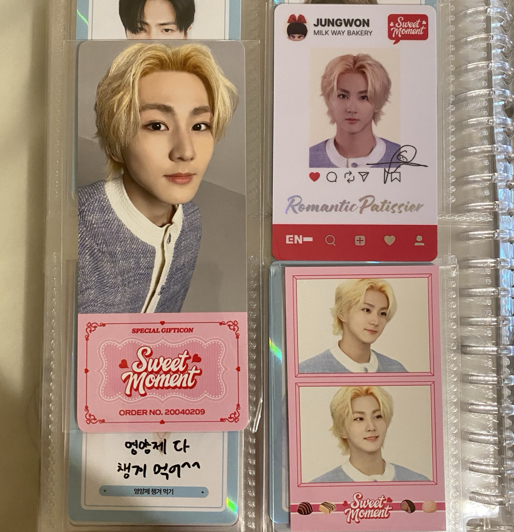 甜蜜時刻 元 未掃sp卡 滿額票根 滿額兩格