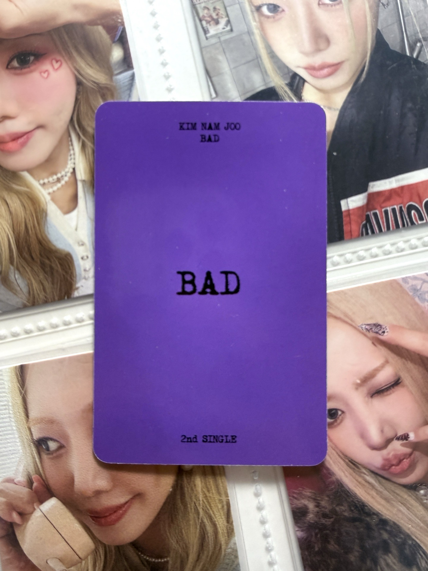 ❇️ BAD 專輯卡 金南珠