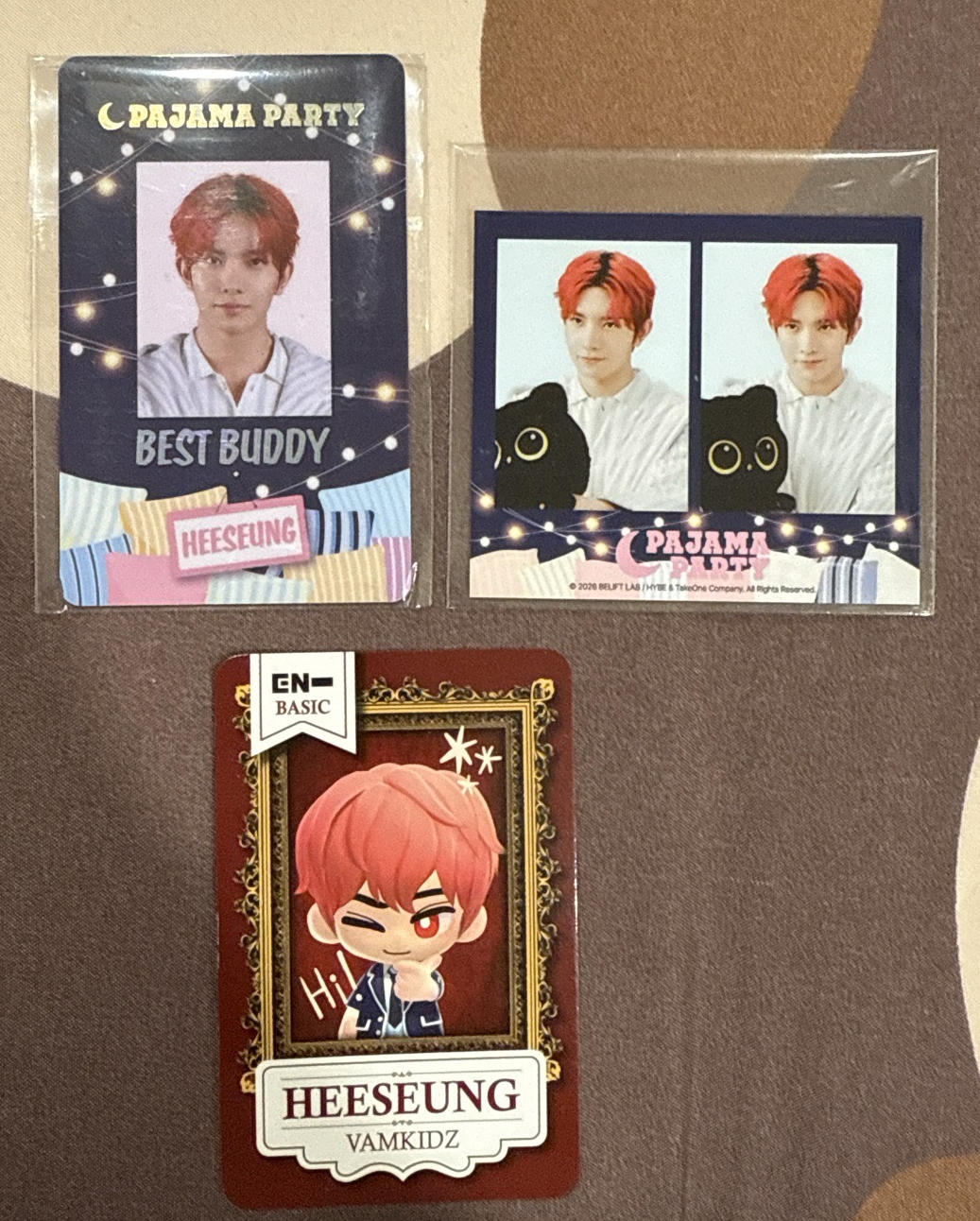 ENHYPEN WORLD 睡衣 校服 羲承套組