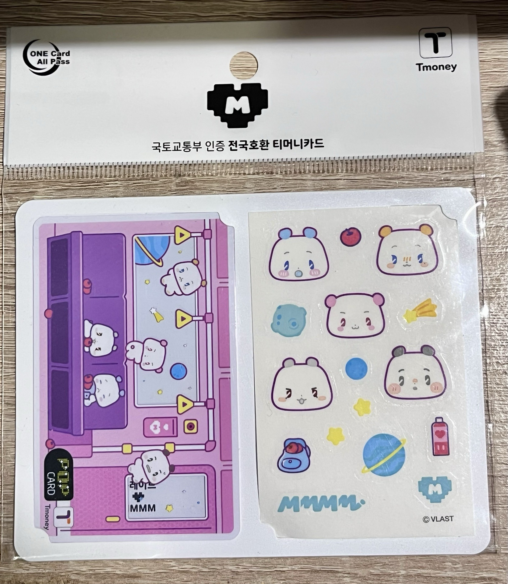 PLAVE x GS25 交通卡 Tmoney