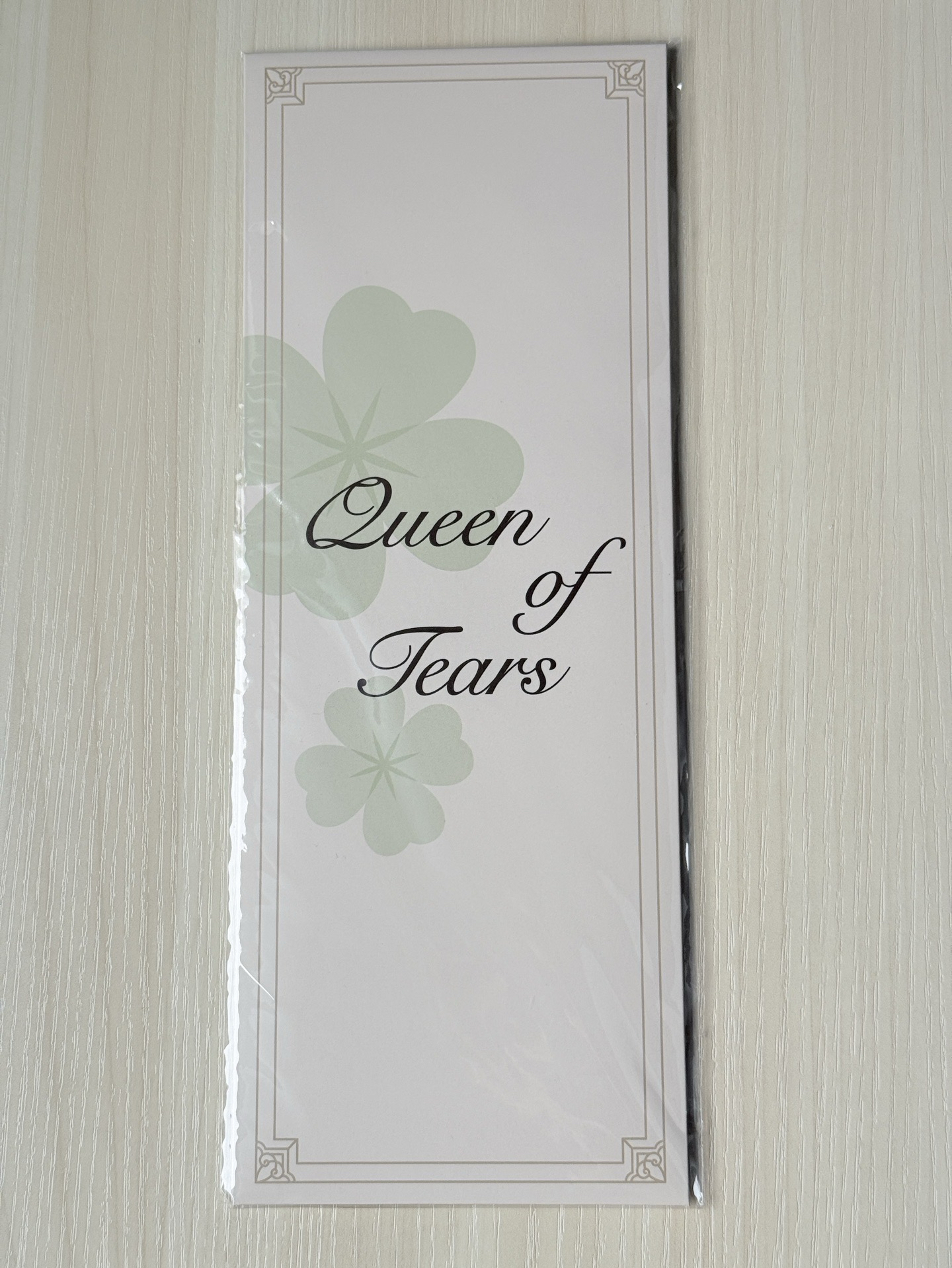 淚之女王台灣快閃店香氛門牌