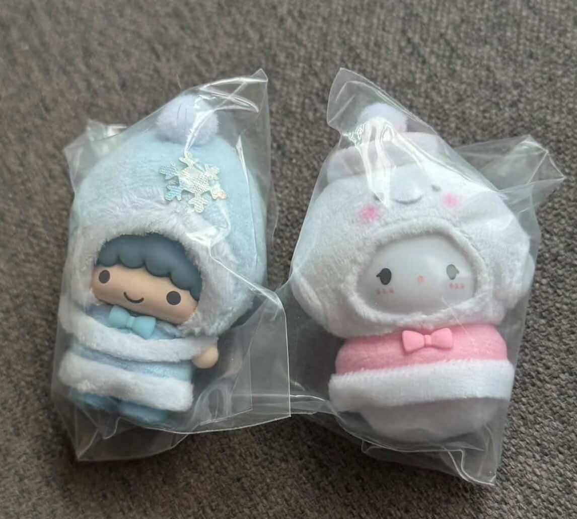 雪精靈雙子星kiki和小麥粉 全新含盒 