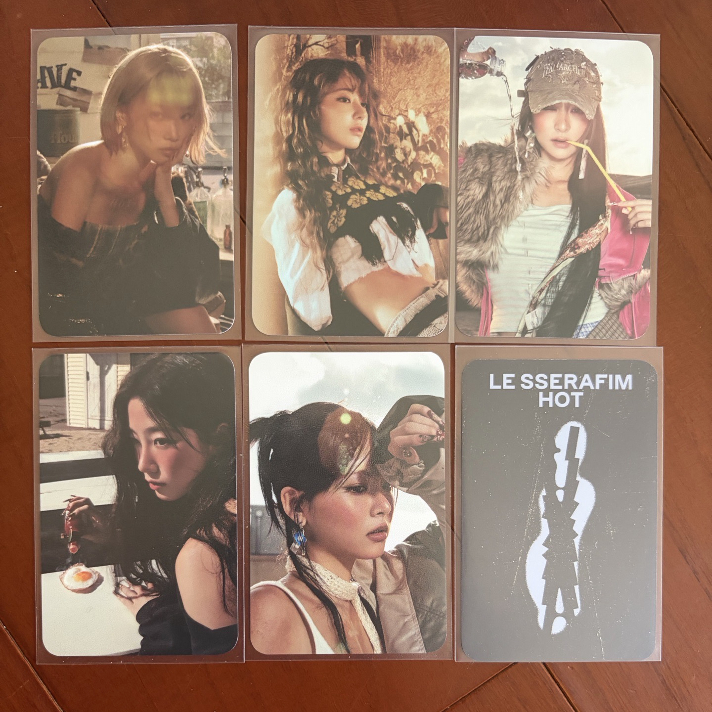 LE SSERAFIM HOT yes24 電子專預售 特典卡 