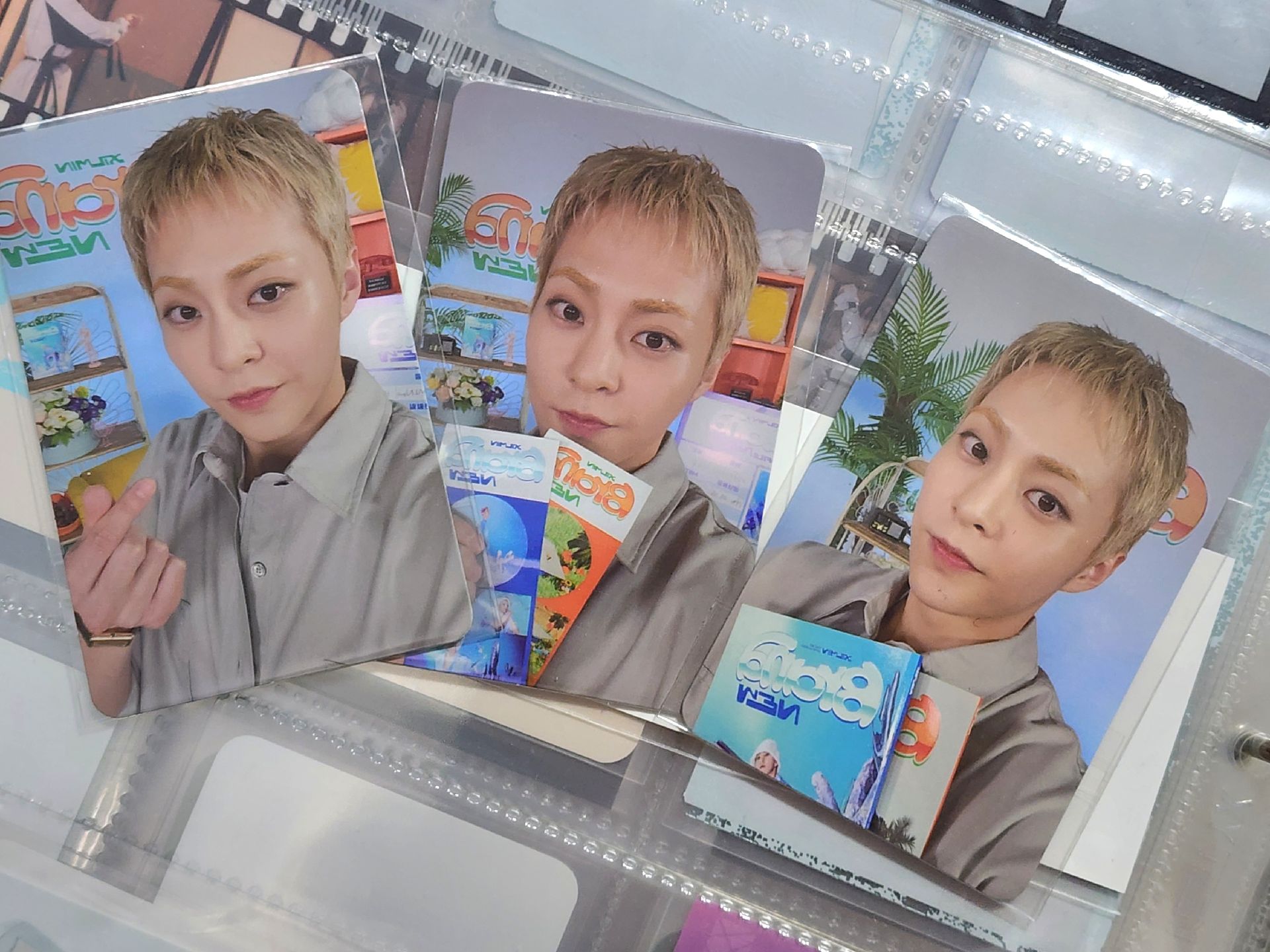 珉錫 unboxing 特典卡