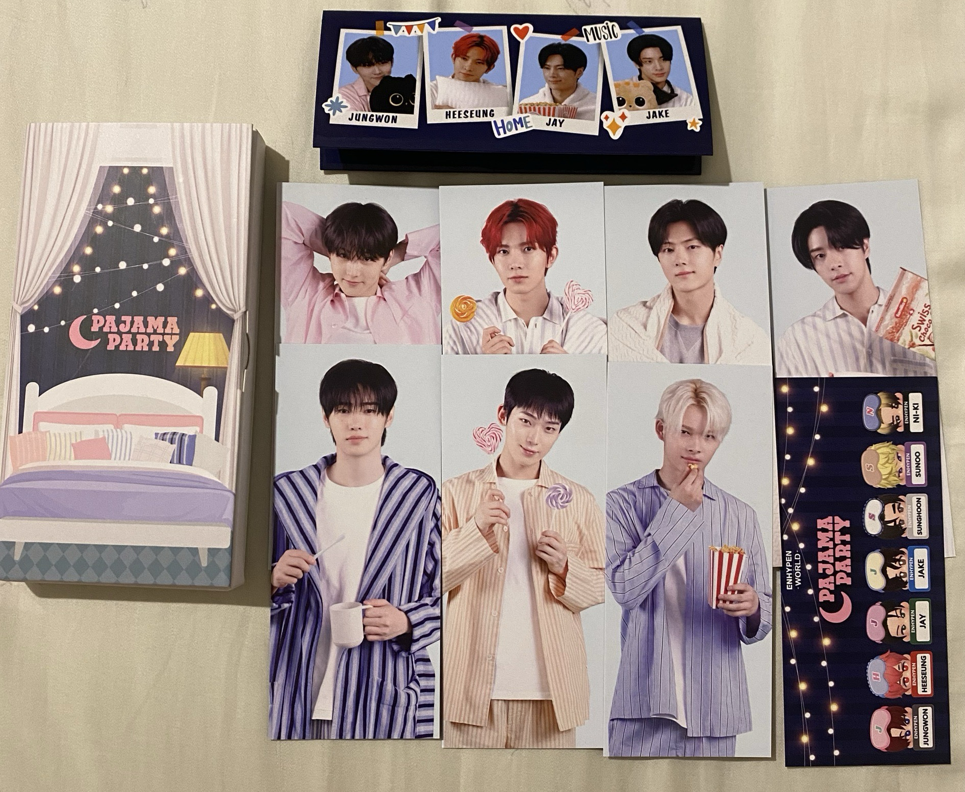 恩海盆世界 睡衣派對 基本盒固配