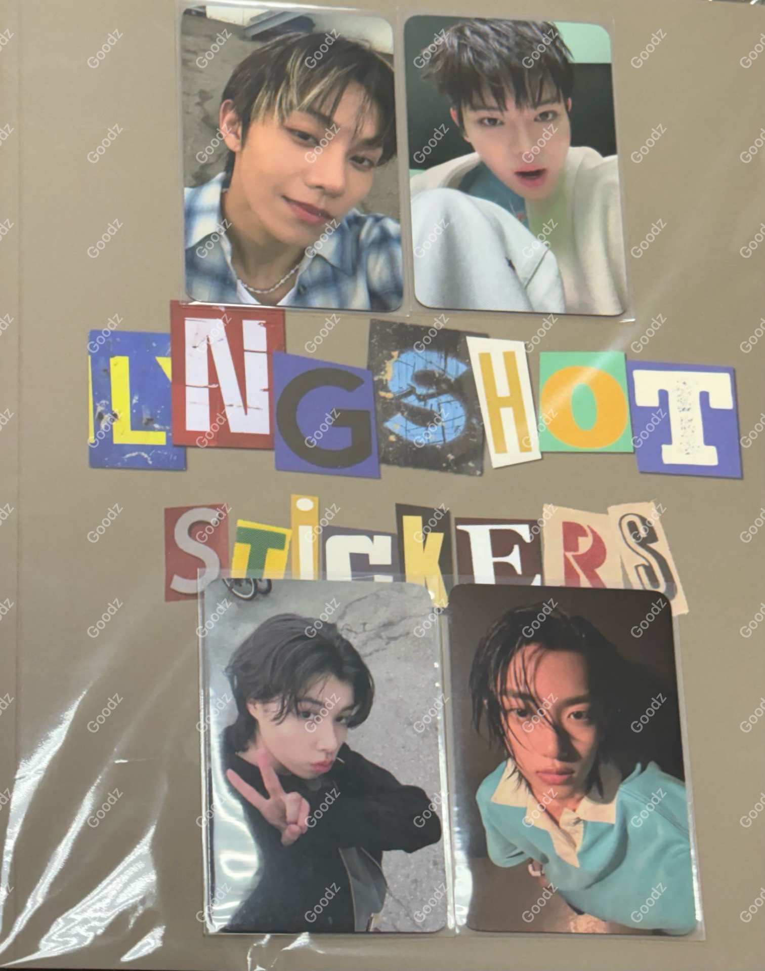 LNGSHOT 已拆貼紙書