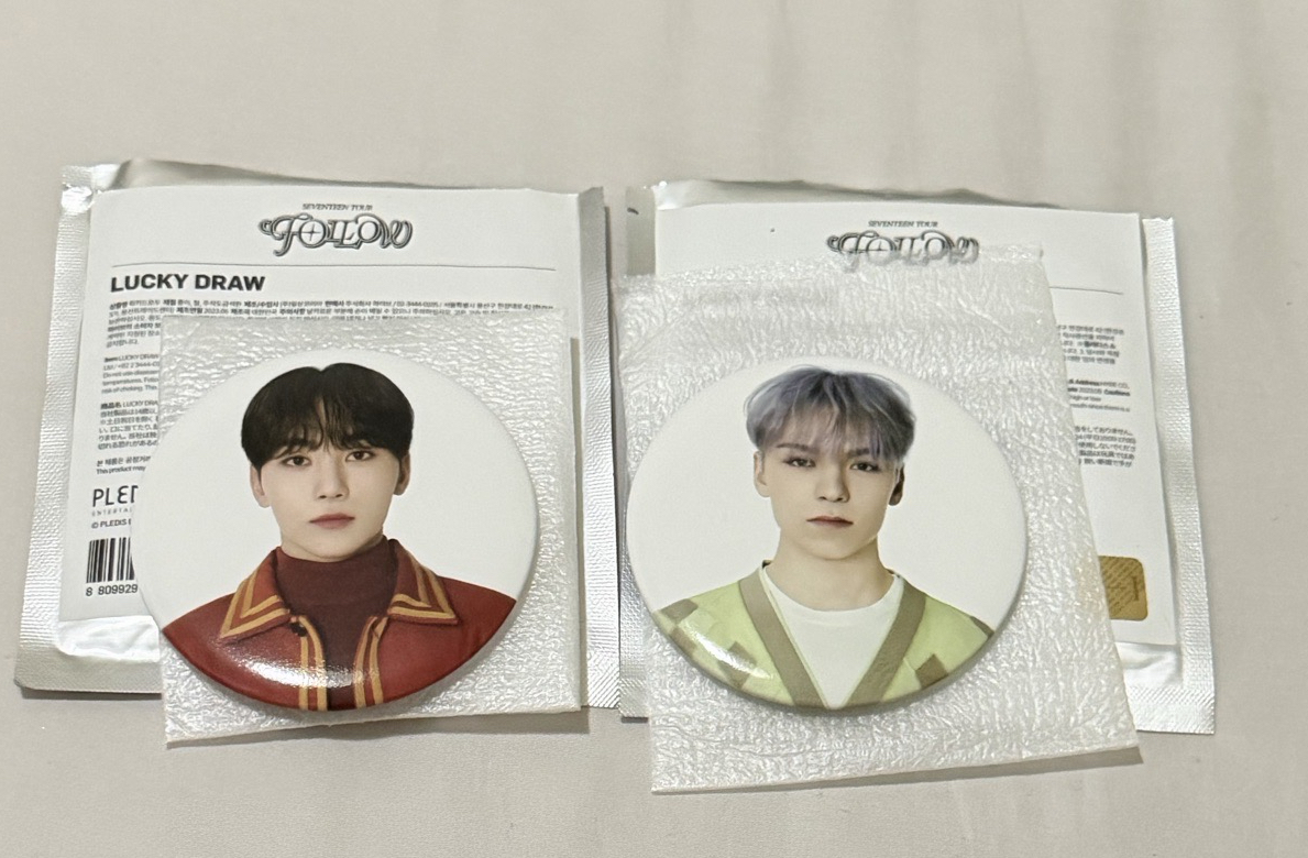 Seventeen Follow 徽章 寛率