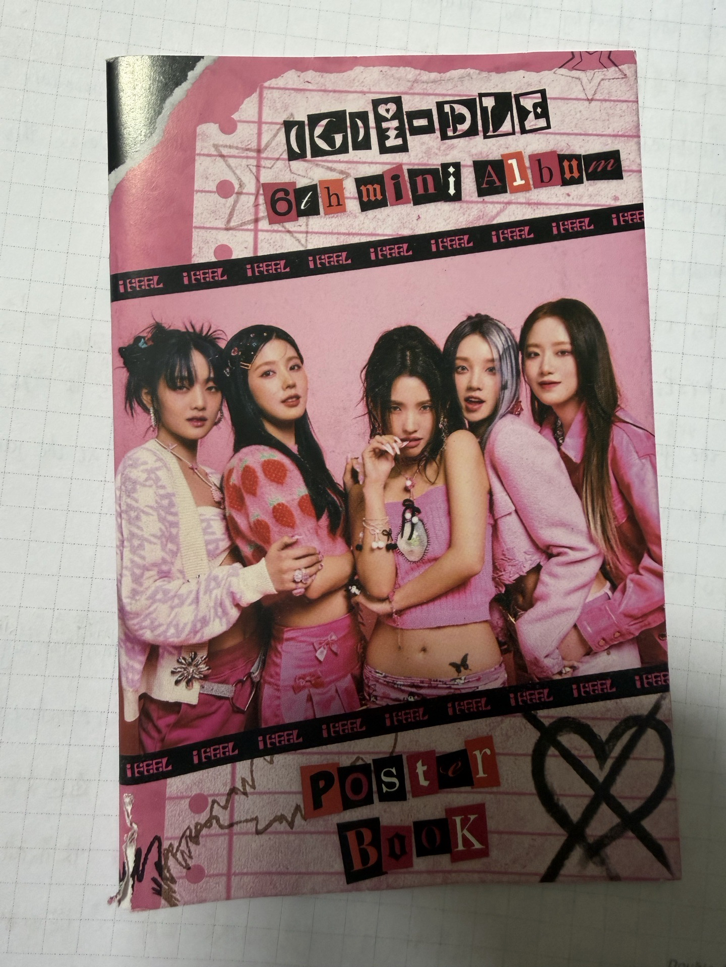 I feel target 寫真集 小冊子