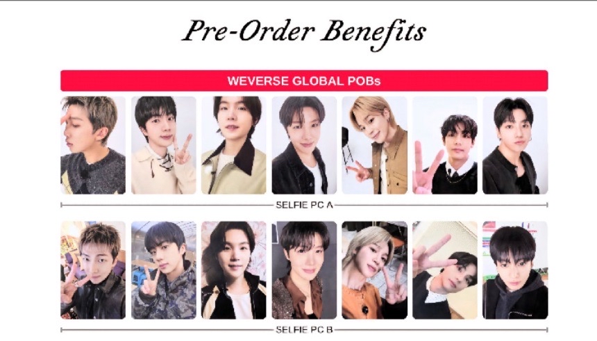 bts wvs韓版 特典 一套