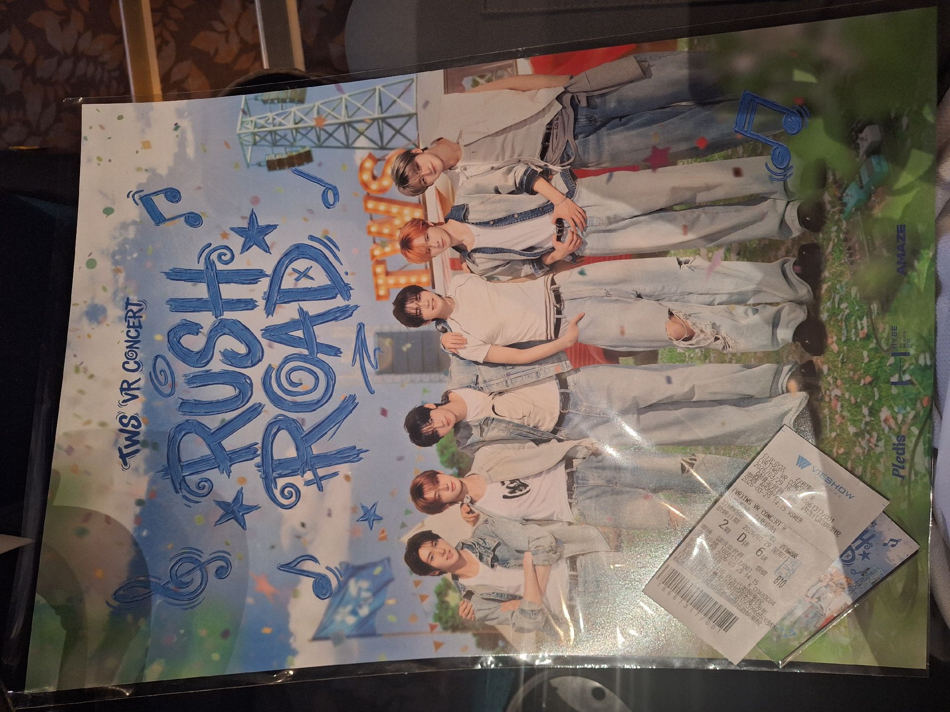 VR海報、小卡、票根