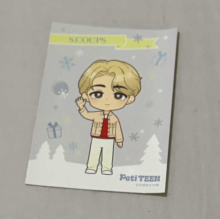 Seventeen Petiteen 貼紙_S.Coups