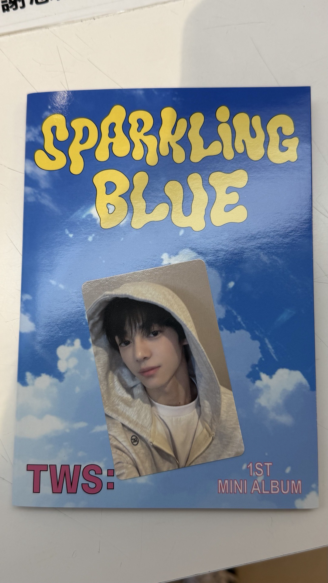 Sparkling Blue 專輯卡 電子專