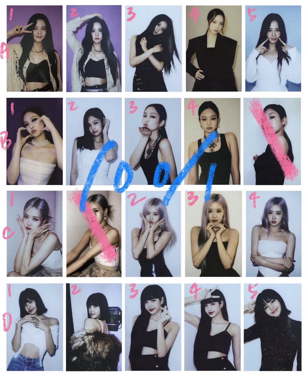 綁區 BLACKPINK Jisoo Jennie Rosé Lisa