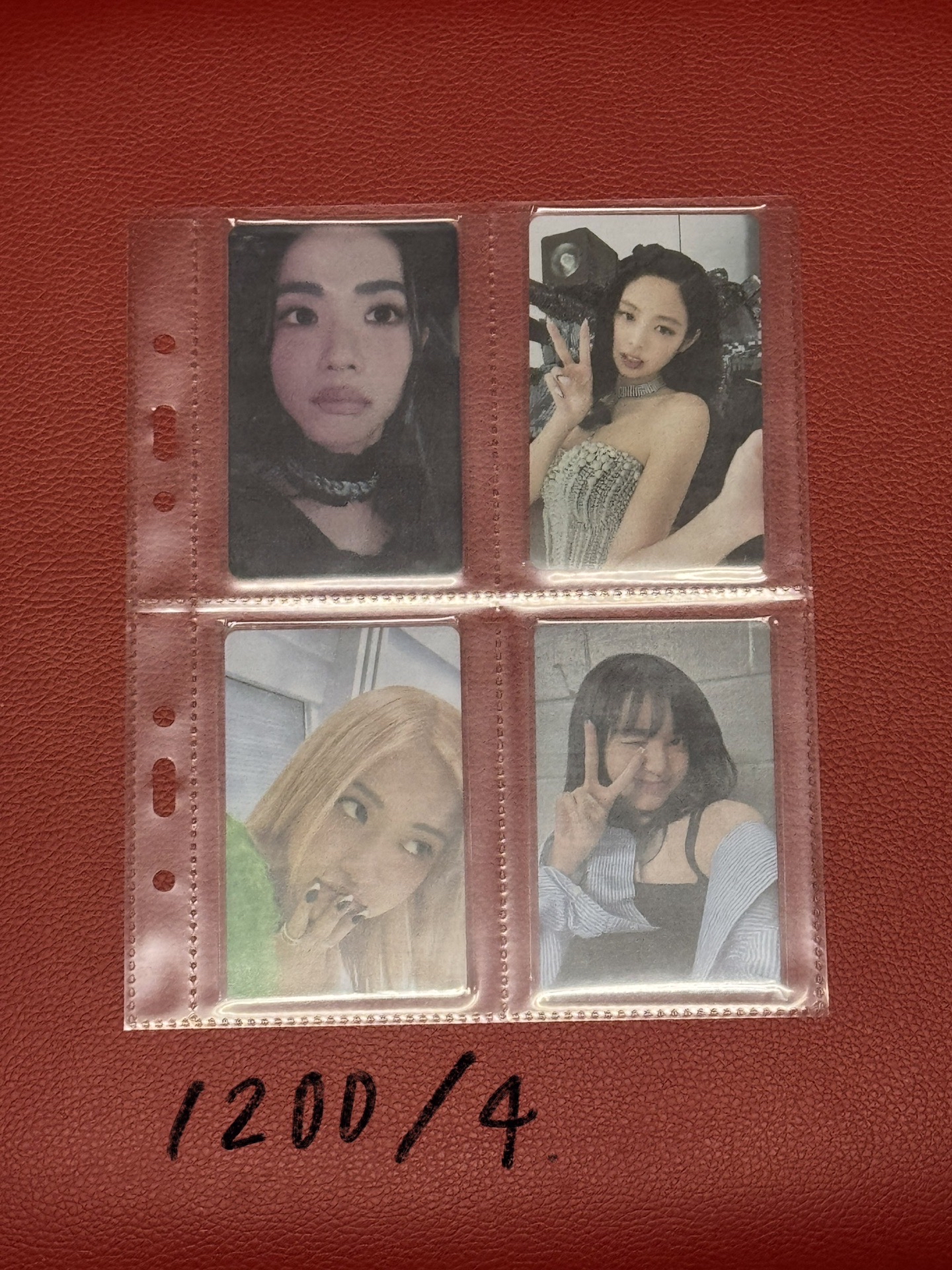 BLACKPINK BORN PINK kms 1.0錯版 特典卡