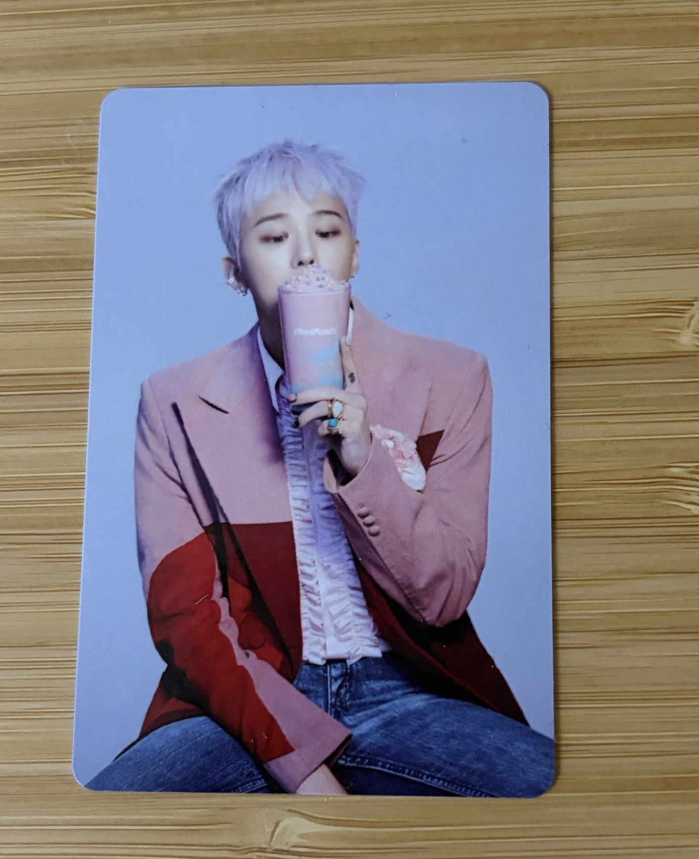 GD the Venti  代言小卡 送杯套