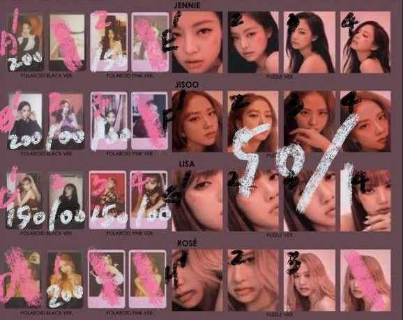 綁區 BLACKPINK Jisoo Jennie Rosé Lisa