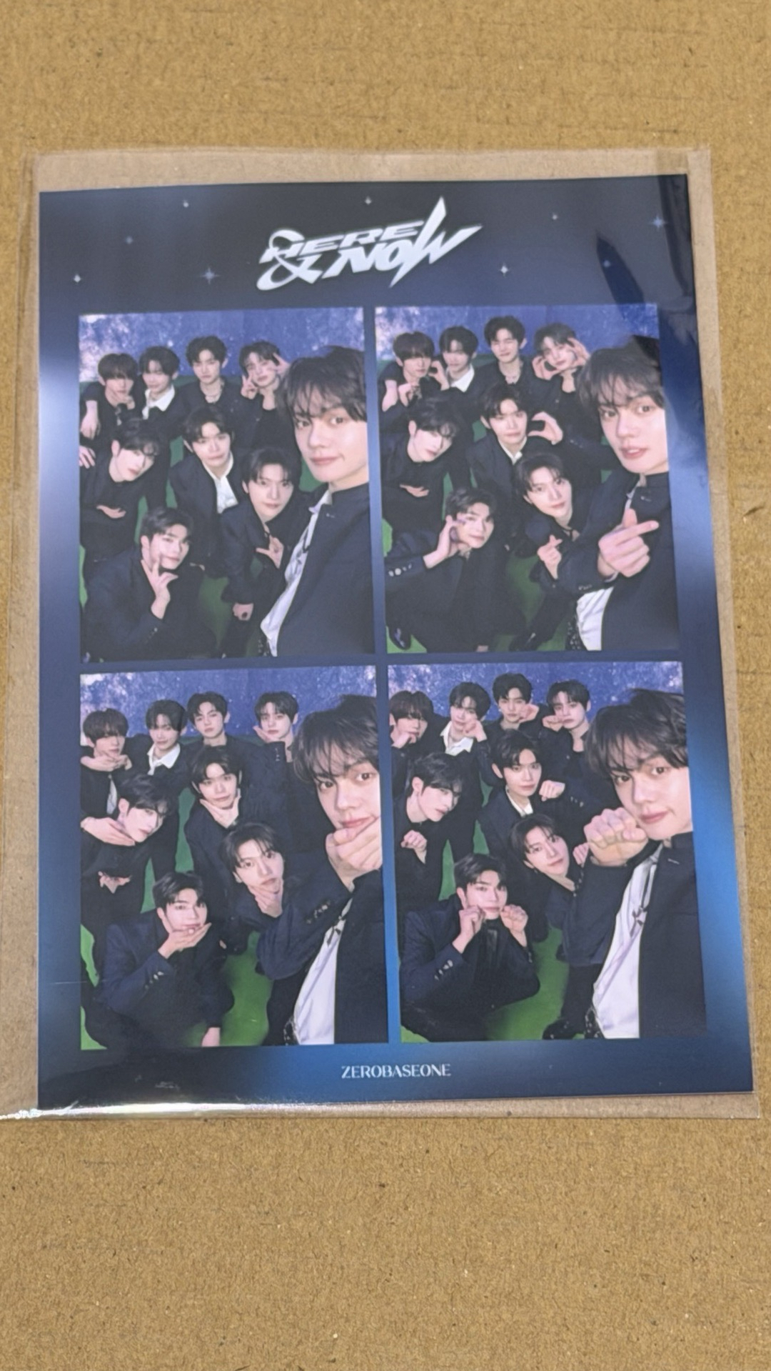 韓安團體四宮格