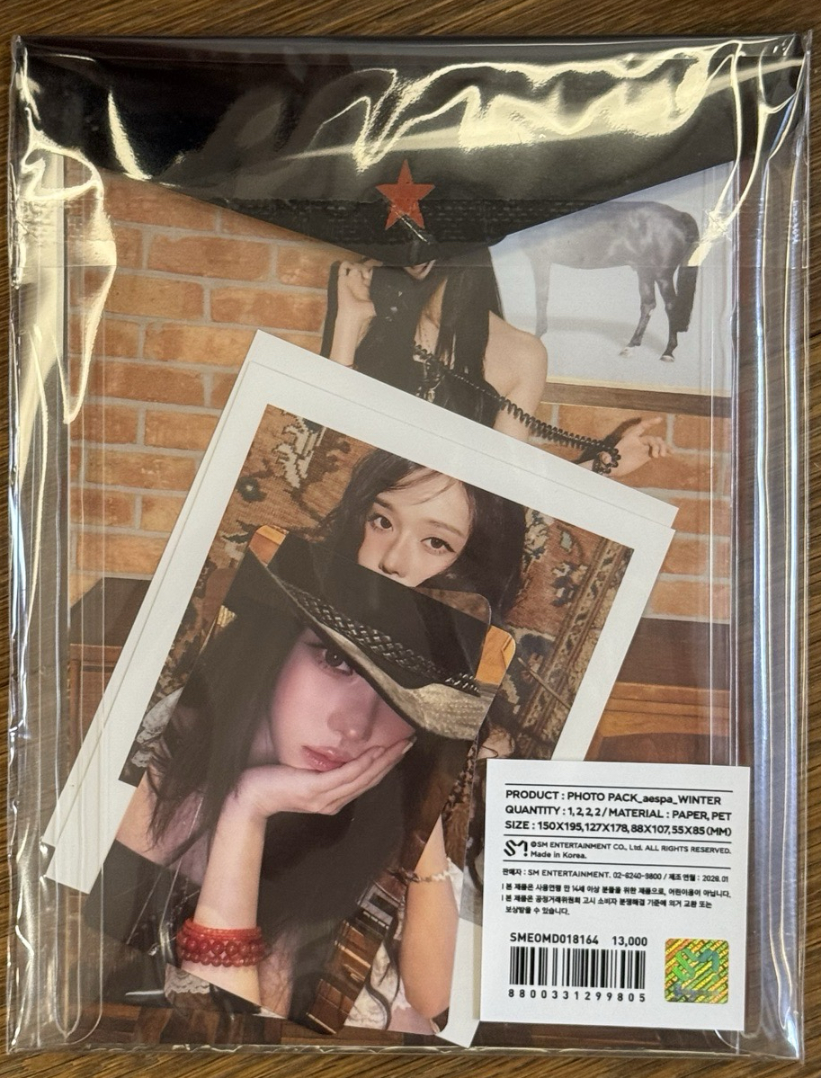 2026年曆照片組 全新未拆冬