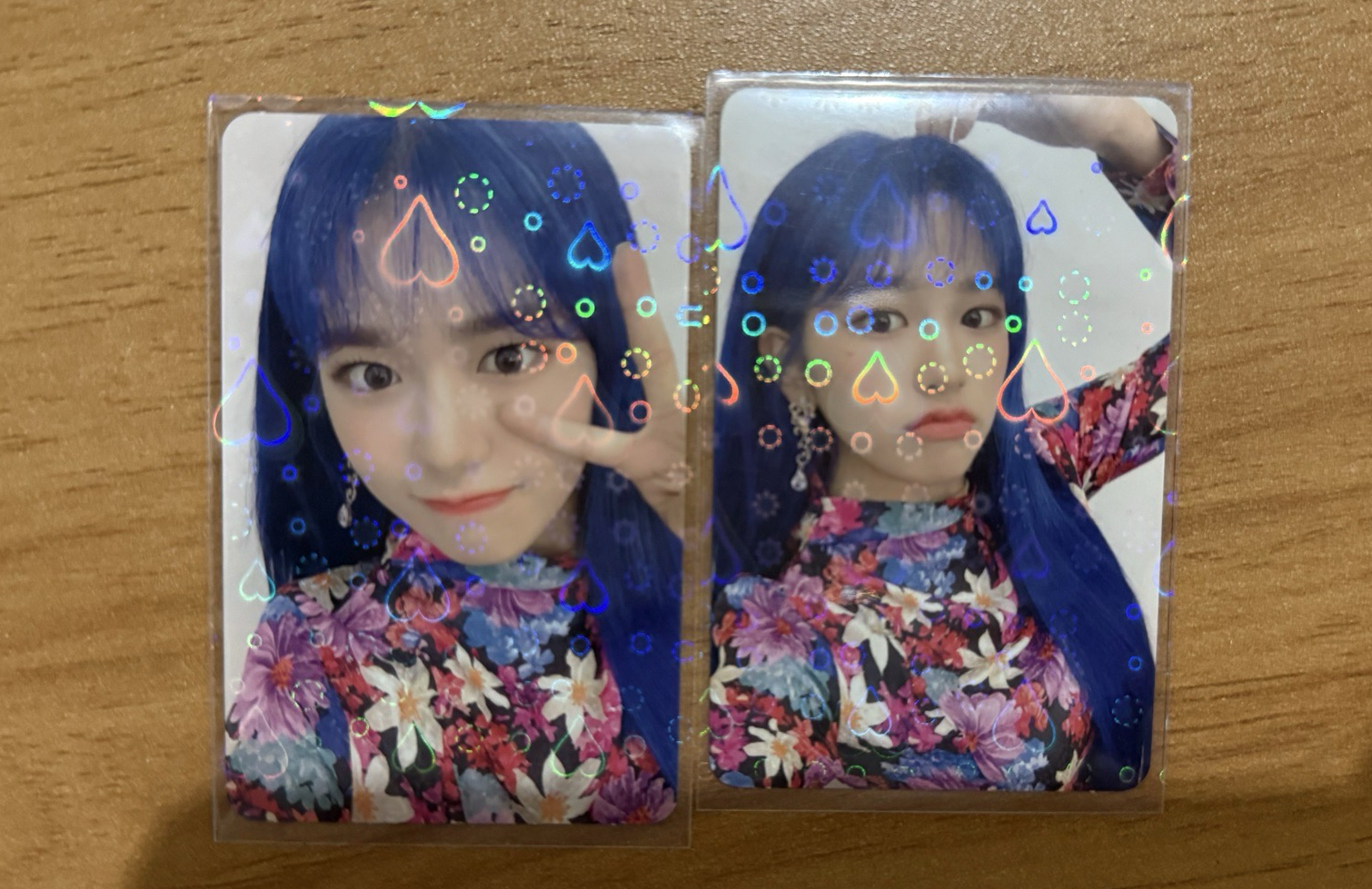 IZONE安俞真小卡（藍髮安）