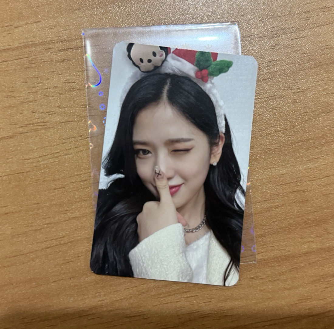 IVE安俞真特典小卡（ww聖誕特典）